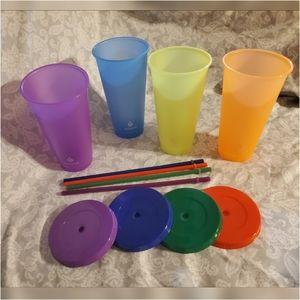 Color changing tumblers